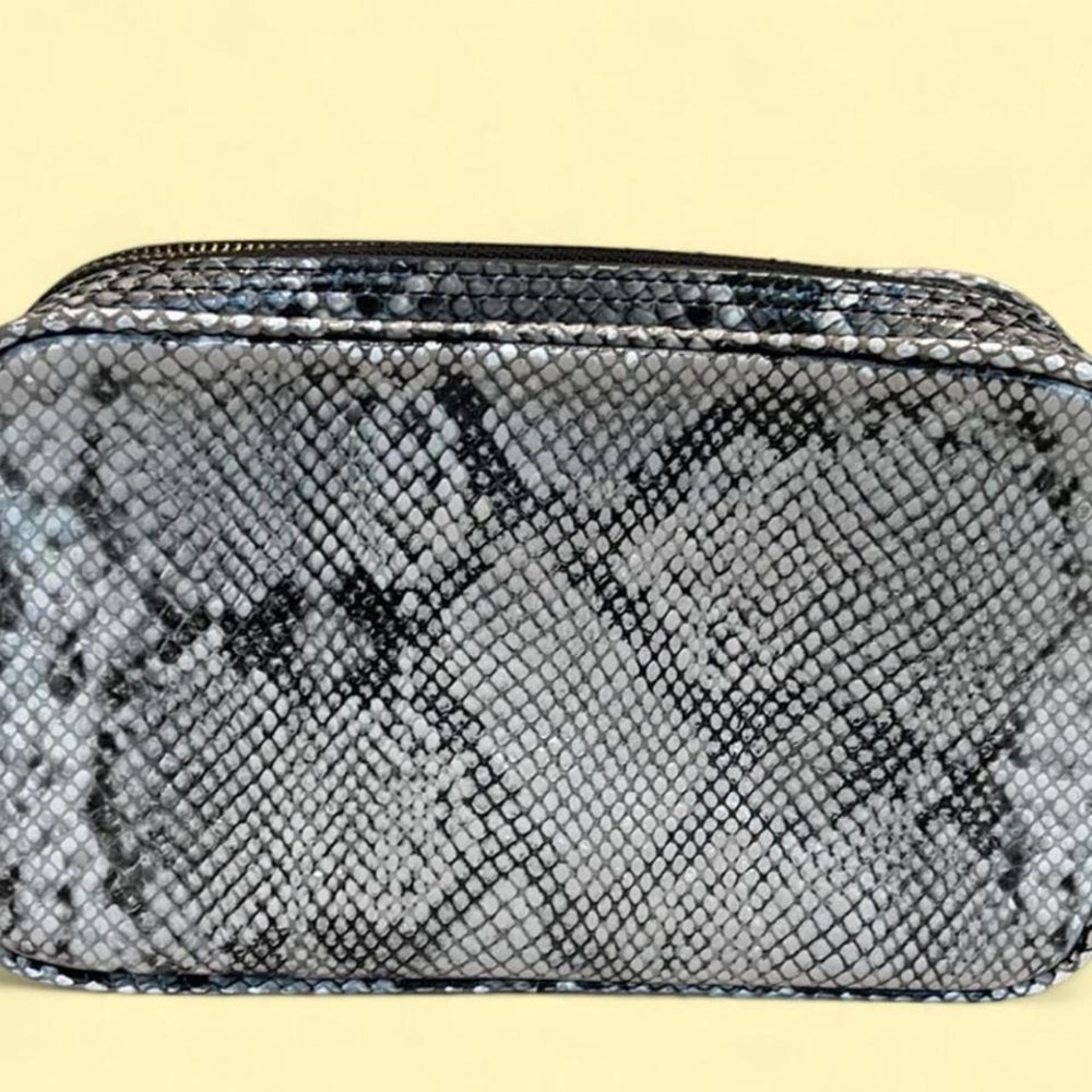 Furla Python Print Leather Camera Bag Crossbody S… - image 4